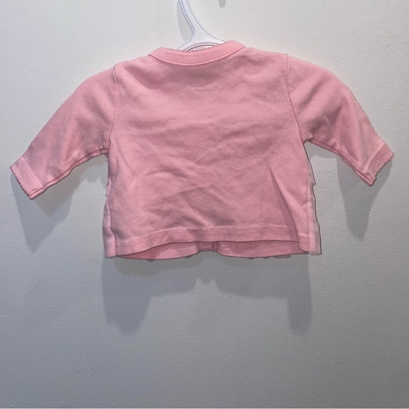 5/$15 Place Pink Ruffled Button Down Shirt - Picture 6 of 6